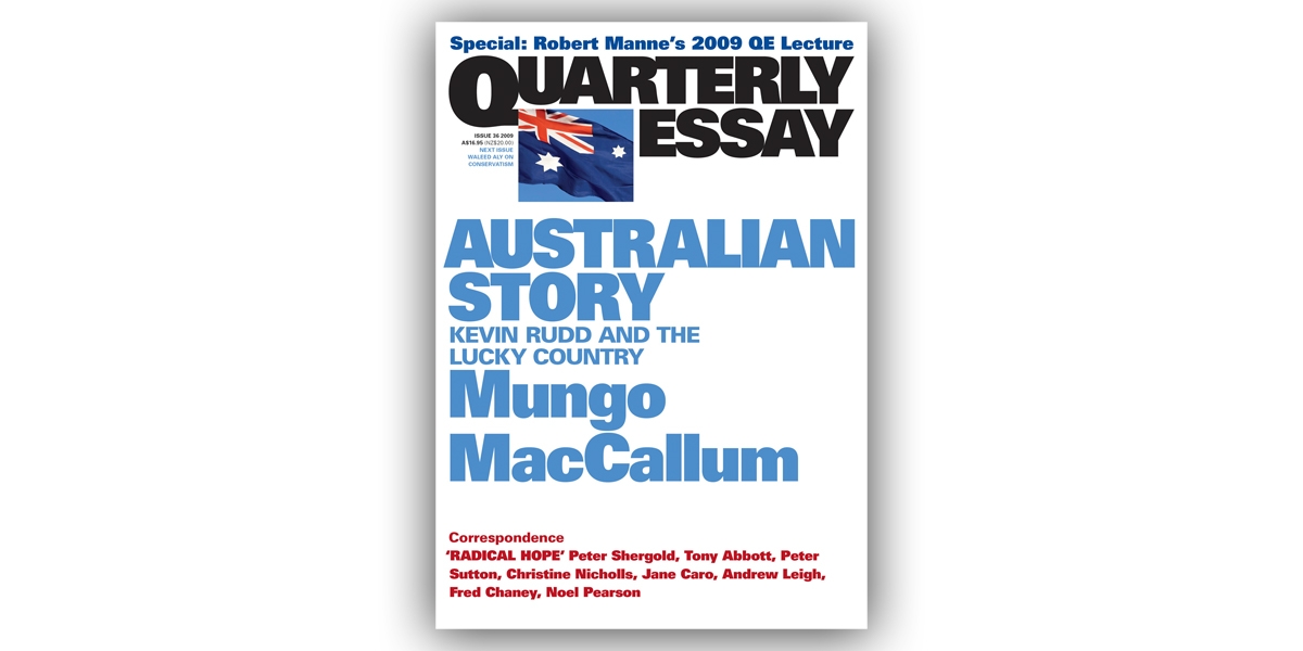 australian quarterly essay