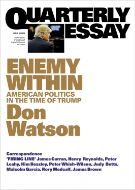 Enemy Within: American Politics in the Time of Trump