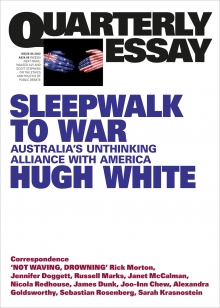 Sleepwalk to War Quarterly Essay 86