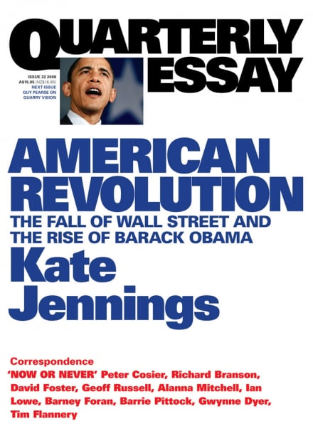 Quarterly Essay 32: American Revolution
