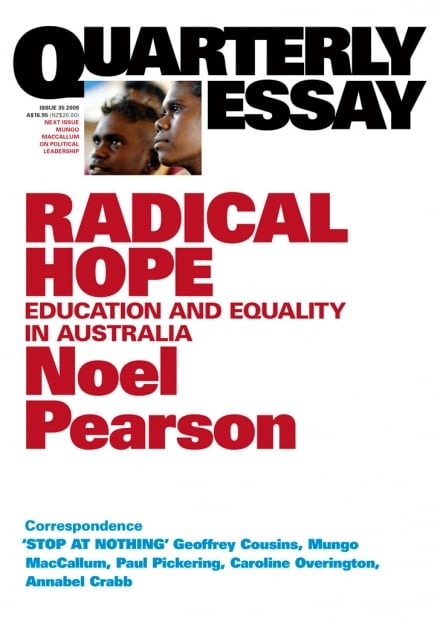 Quarterly Essay 35: Radical Hope