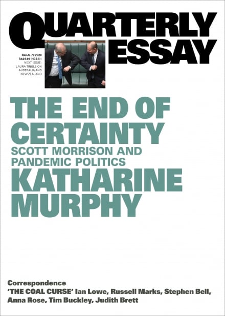 Cover of Quarterly Essay 79 by Katharine Murphy